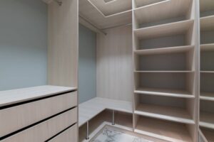 wooden design custom closet