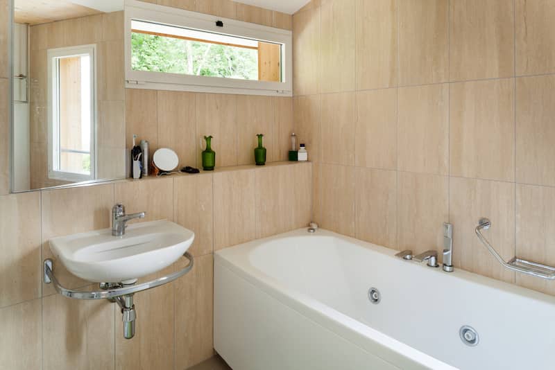 Sustainable Design bathroom remodel