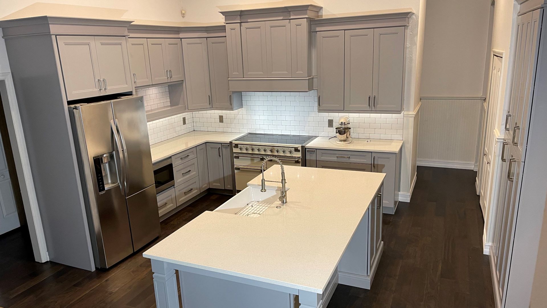 nu kitchen designs kitchen remodel light gray shaker cabinets
