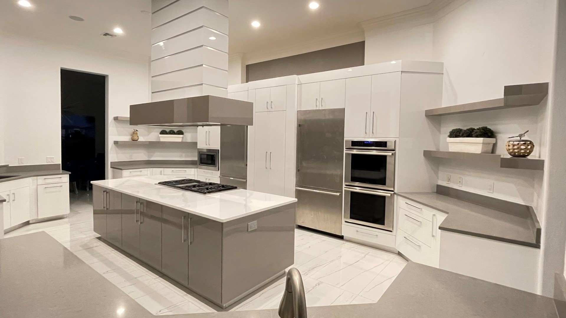 nu kitchen designs modern kitchen remodel in white cabinets quartz countertop ss appliances custom hood