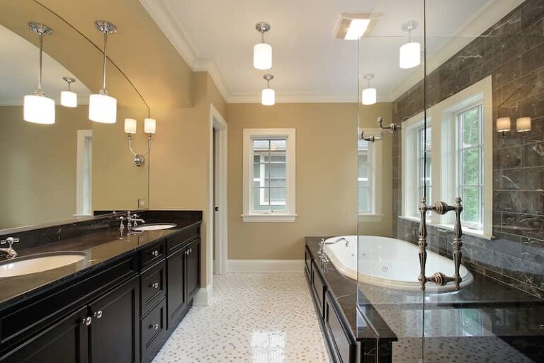 Durable and Practical bathroom remodel
