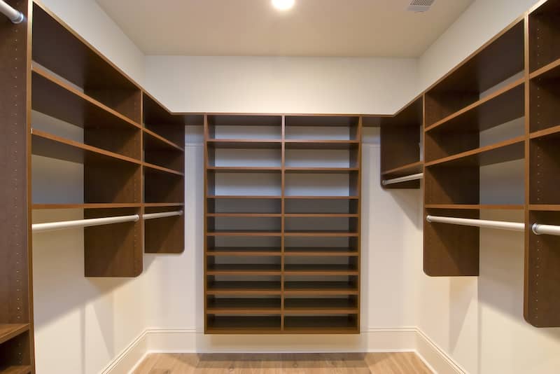 Materials for Walk-in Closet Cabinets