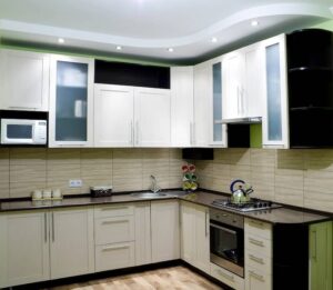 sleek kitchen design