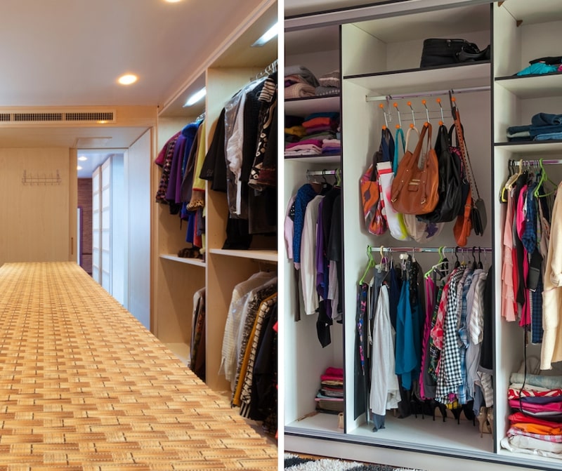 Walk In Closet vs Built In