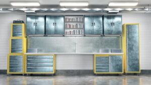 Metal custom Garage Cabinets