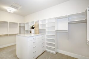 white Walk In Closet