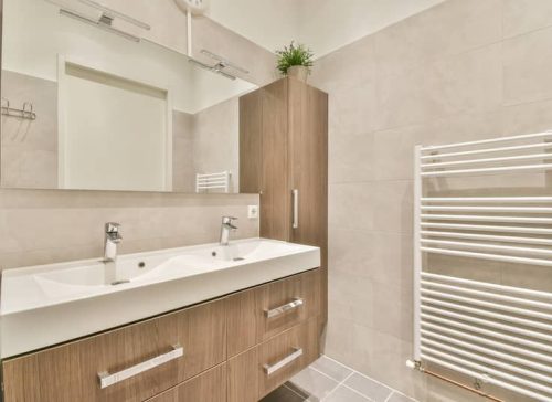 Bathroom Vanities with Tall Cabinet Designs