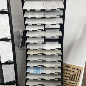 Counter top samples in Nu Kitchen Designs showroom