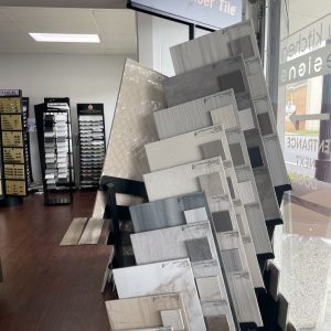 Flooring samples in Nu Kitchen Designs Showroom
